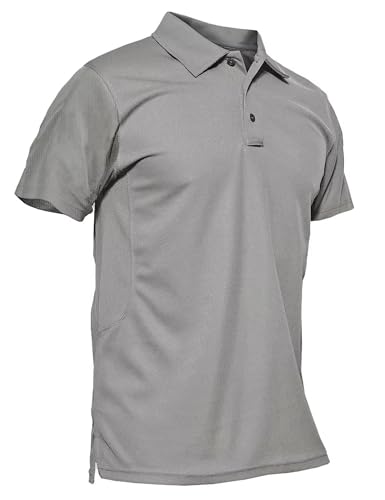 MAGCOMSEN #07 Light Grey tactical polo shirt