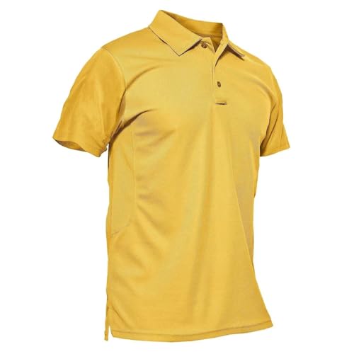MAGCOMSEN #20 Yellow tactical polo shirt