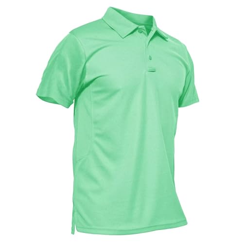 MAGCOMSEN #27 Mint Green tactical polo shirt