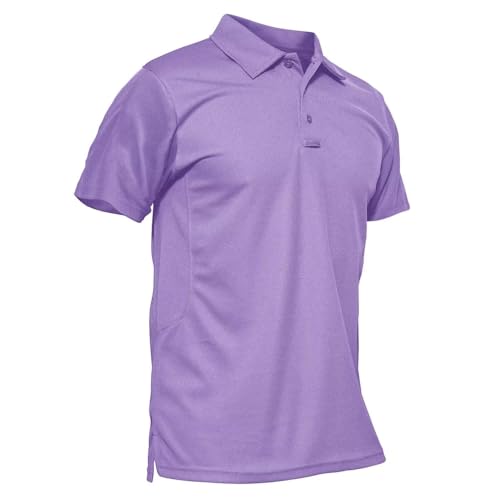 MAGCOMSEN #16 Light Purple tactical polo shirt
