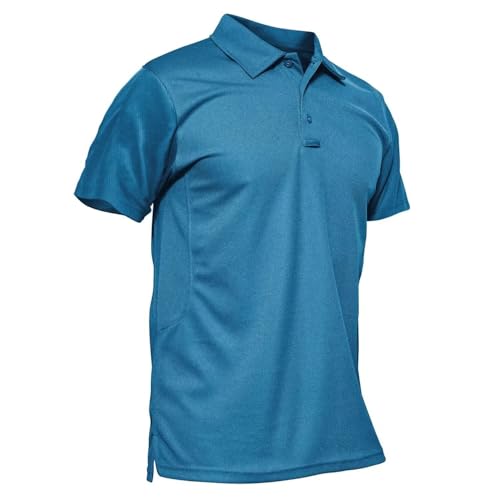 MAGCOMSEN #14 Teal tactical polo shirt