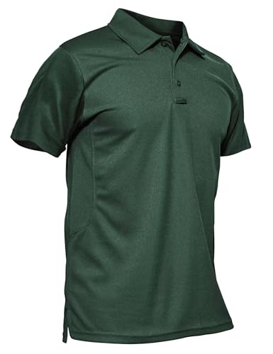 MAGCOMSEN Dark Green Shorts tactical polo shirt