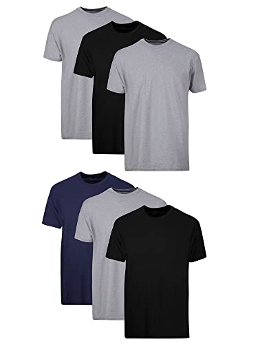 Hanes men's stay-tucked cotton undershirts multipack