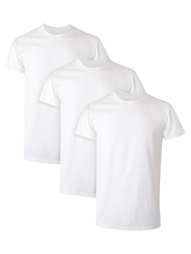 Hanes men's stay-tucked cotton undershirts multipack
