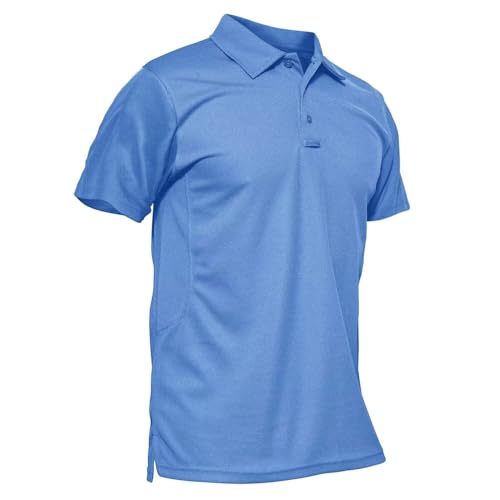 MAGCOMSEN #15 Light Blue Shorts tactical polo shirt