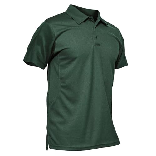 MAGCOMSEN #28 Dark Green tactical polo shirt