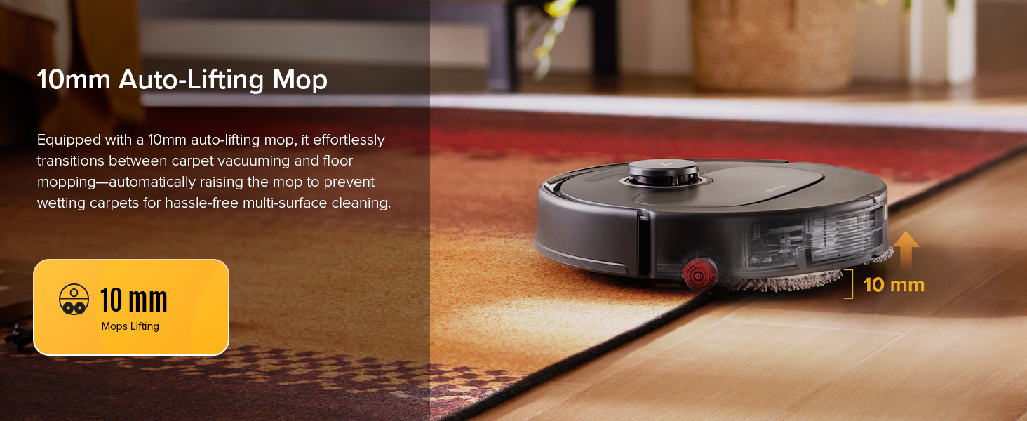 robot vacuum and mop