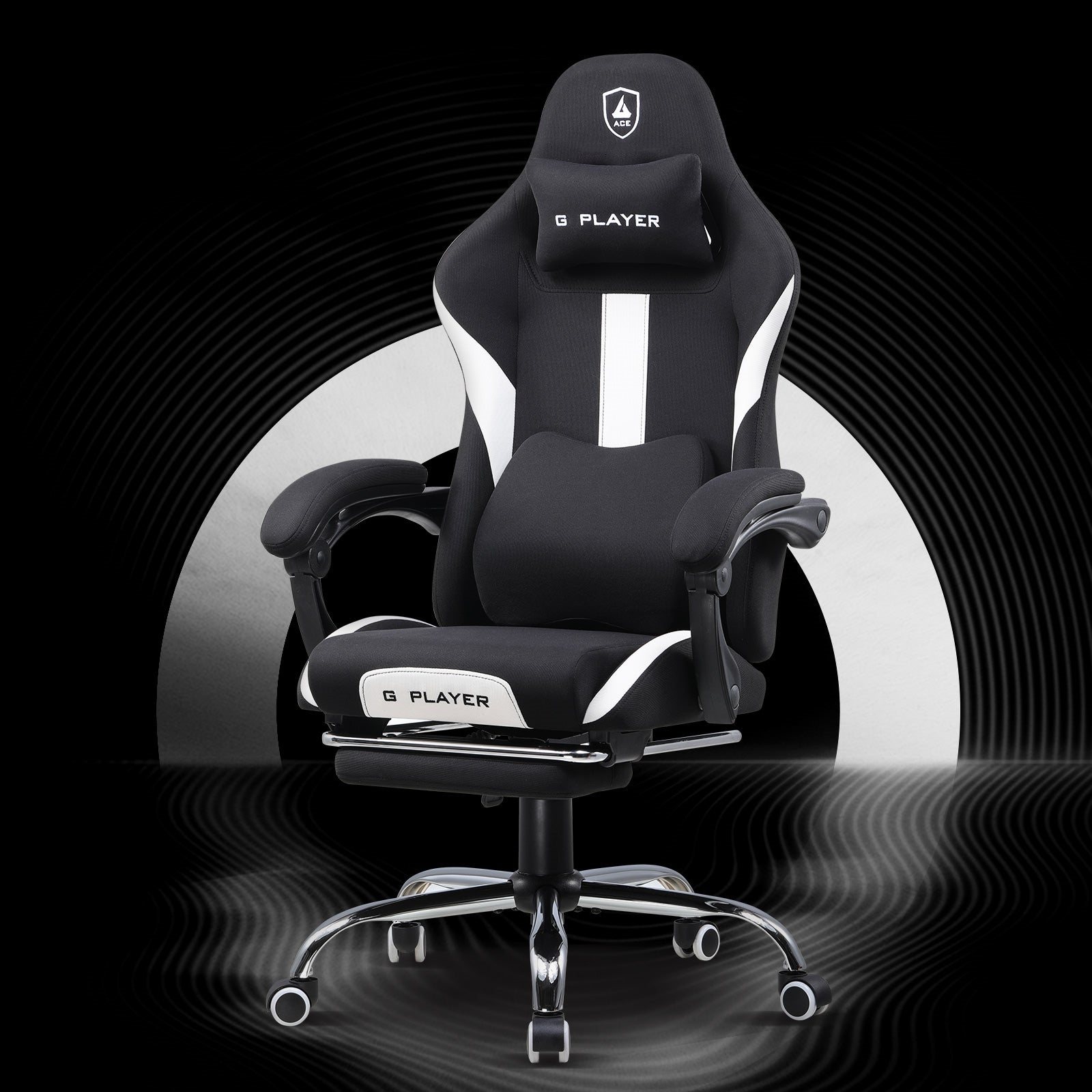 G Gaming Chair with Footrest