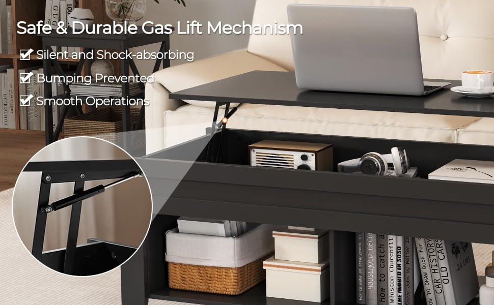 coffee table with storage
