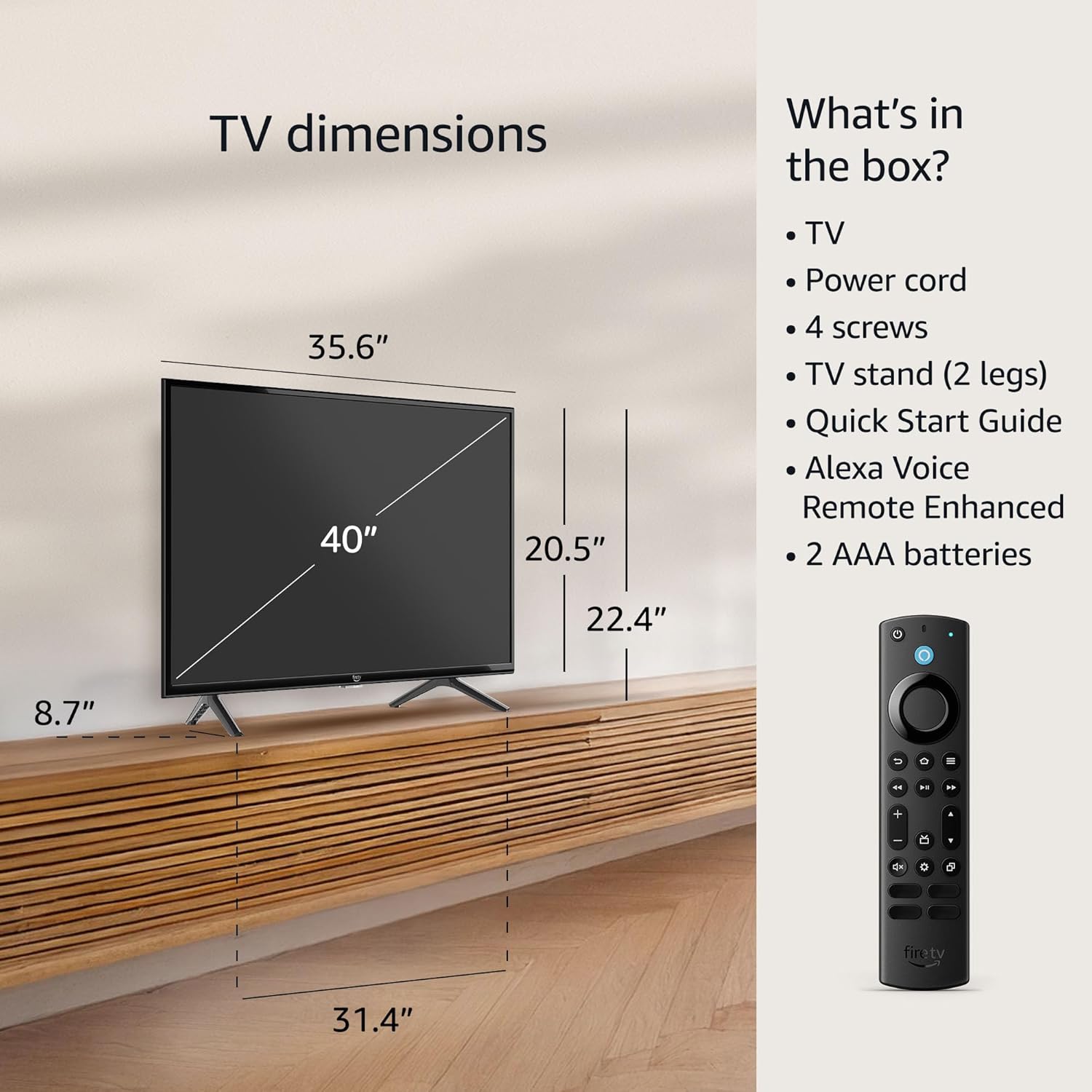 TV 32" 2-Series (newest model)