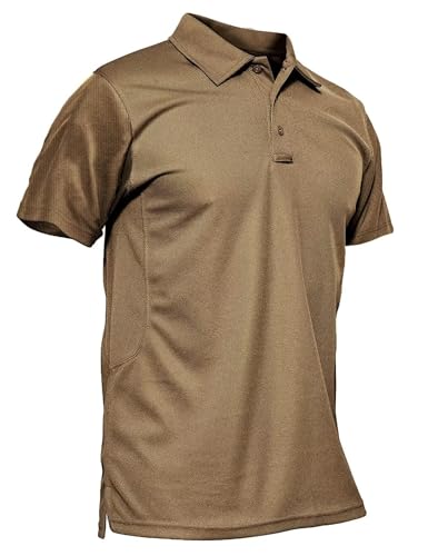 MAGCOMSEN #12 Brown tactical polo shirt
