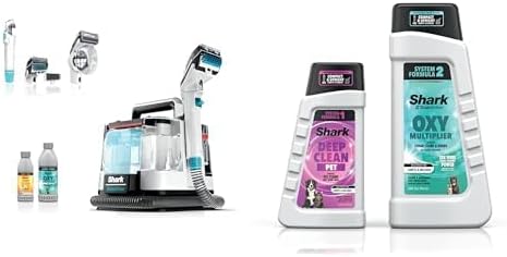 PX201 StainStriker Portable Carpet & Upholstery Cleaner, Spot, Stain, & Odor Eliminator, 3 Attachments, Perfect for Pets, Carpet, Area Rugs, Couches, Upholstery, Cars & More, White