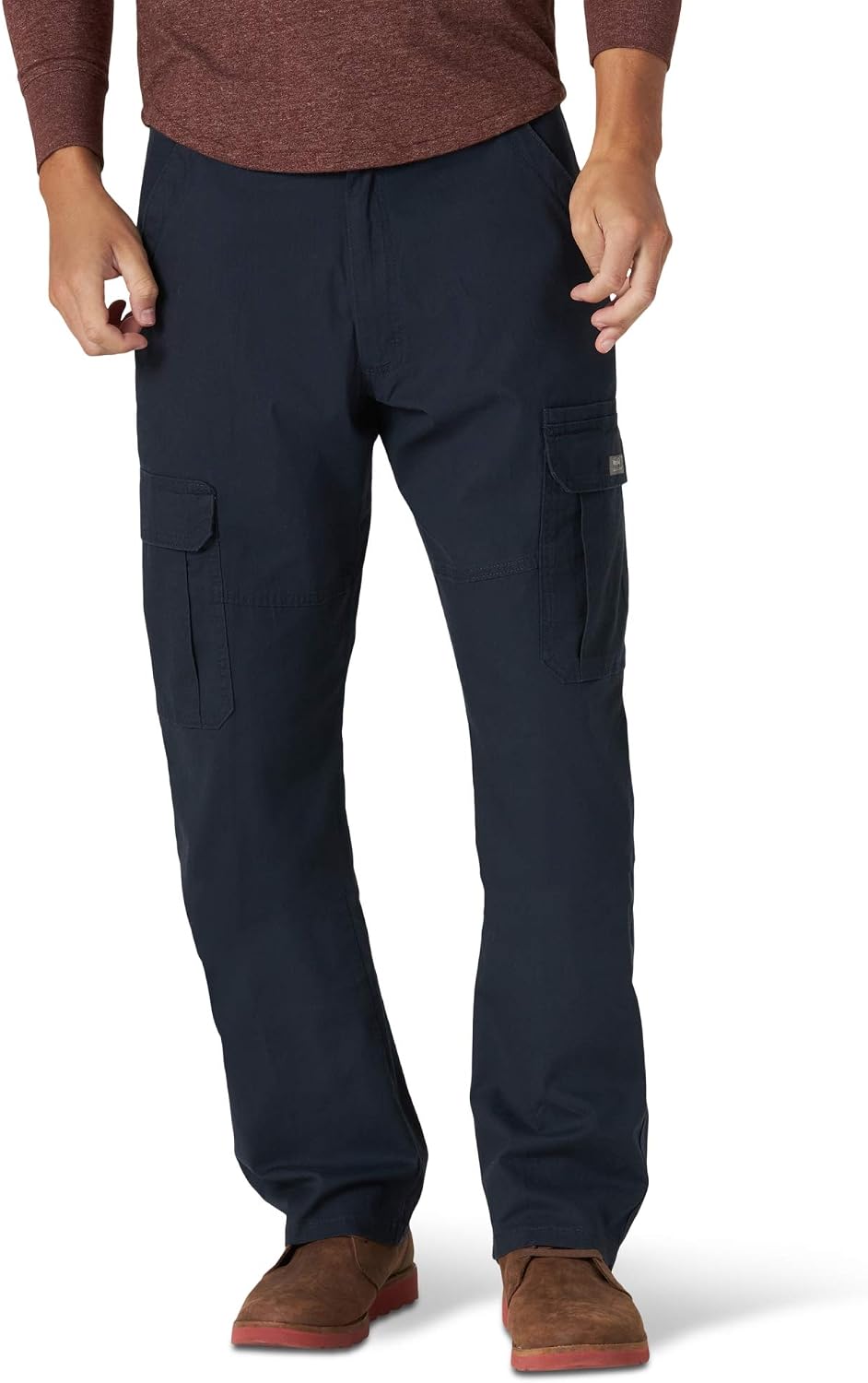 Wrangler Mens Relaxed Fit Stretch Cargo Pant