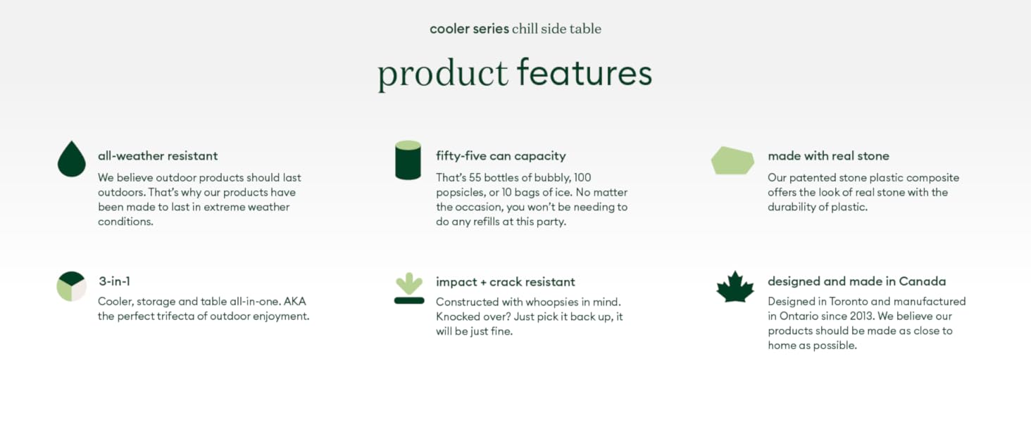 Cooler Side Table Feature Desktop