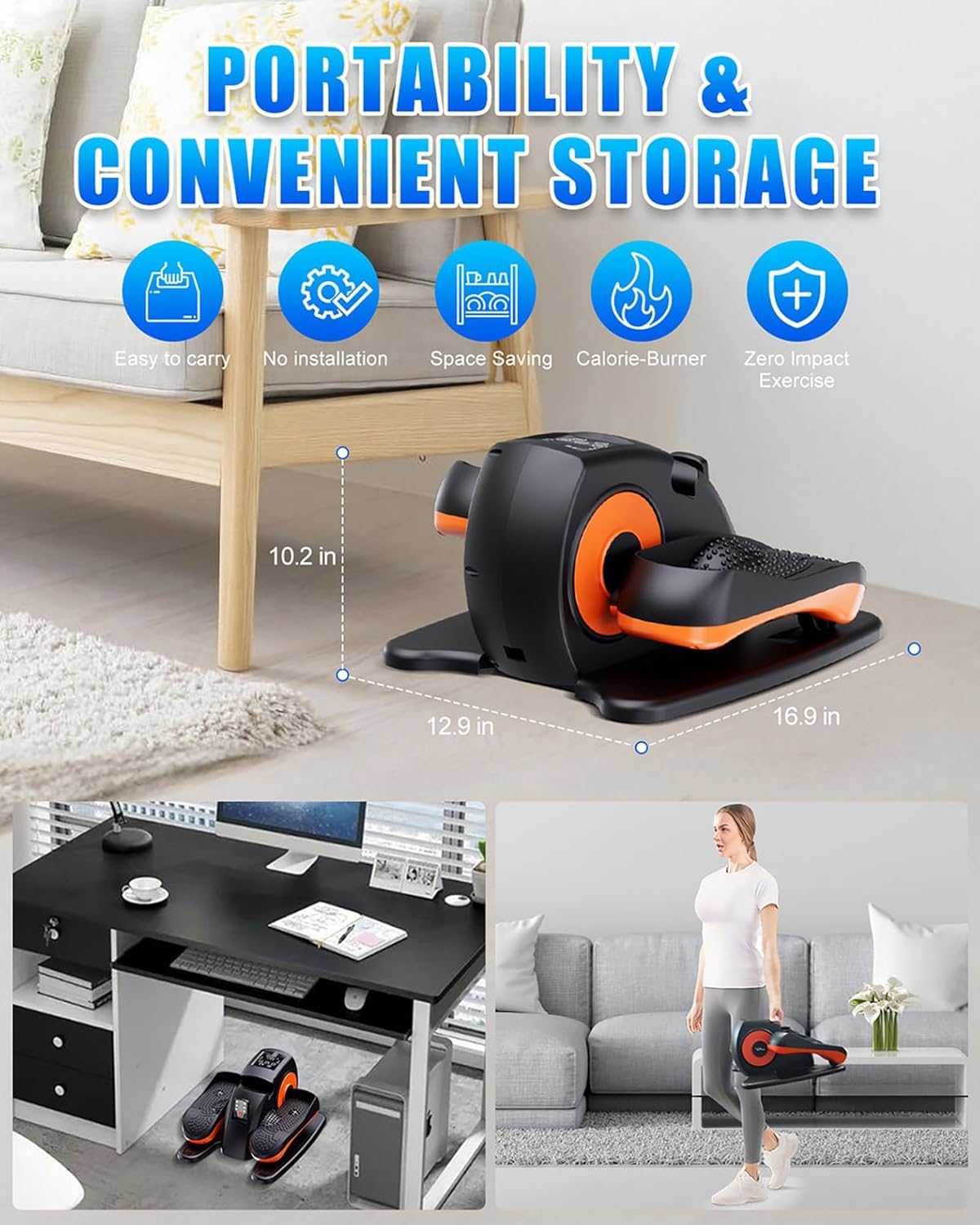 Under Desk Elliptical Machine