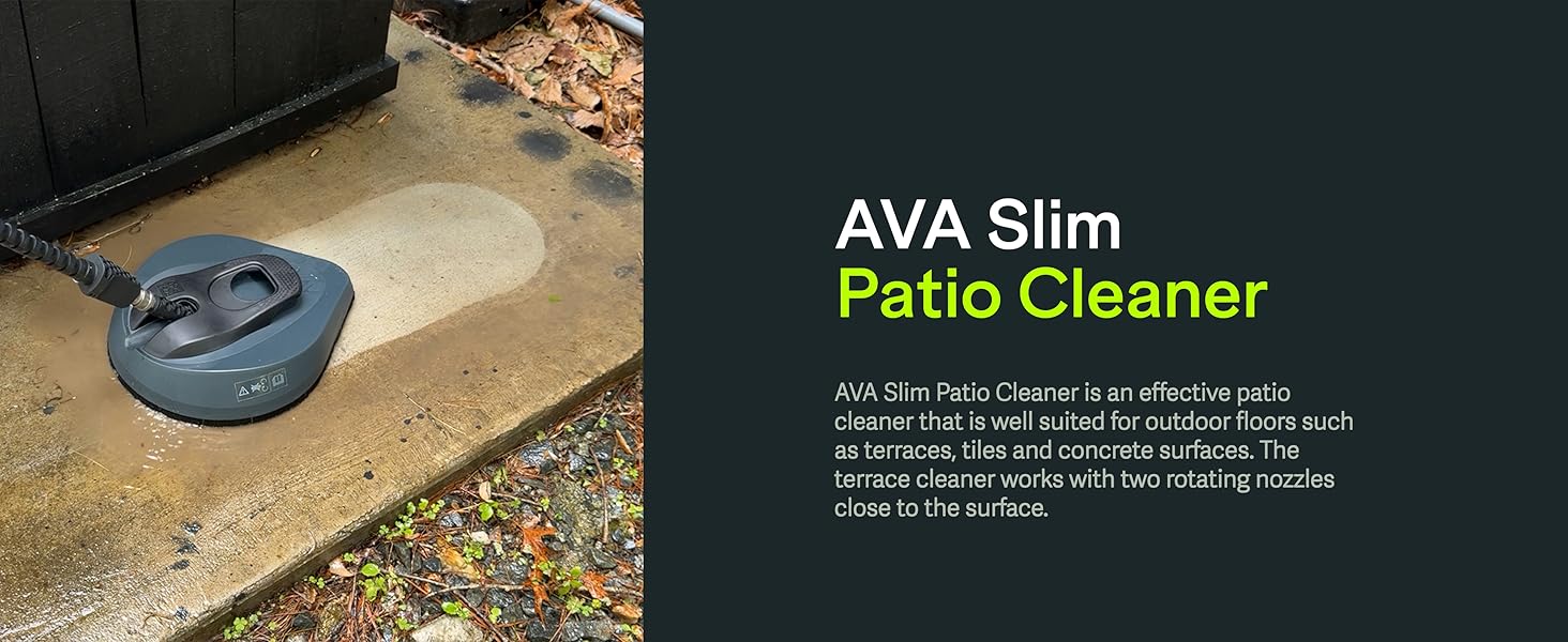 AVA Slim Patio Cleaner