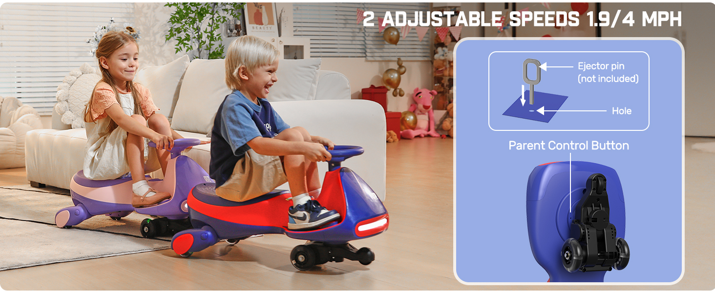 ride on wiggle car