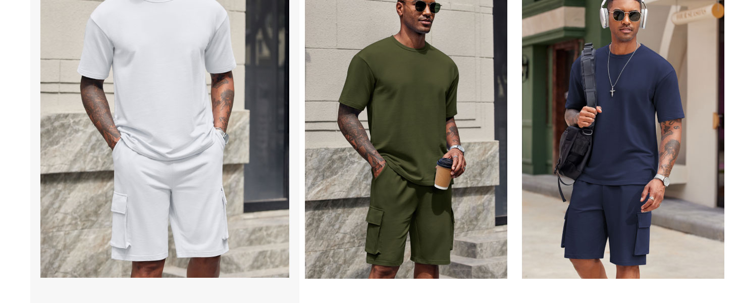 mens 2 piece casual outfits