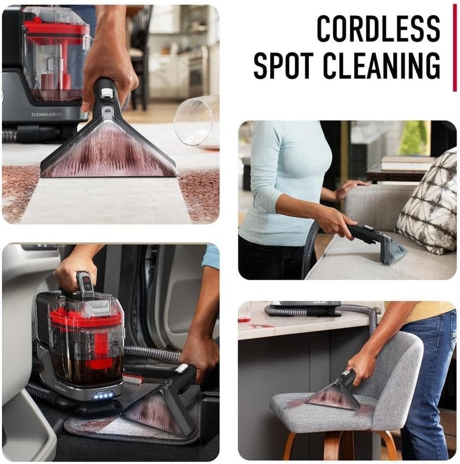 CleanSlate Plus Portable Carpet + Upholstery Spot Cleaner Machine