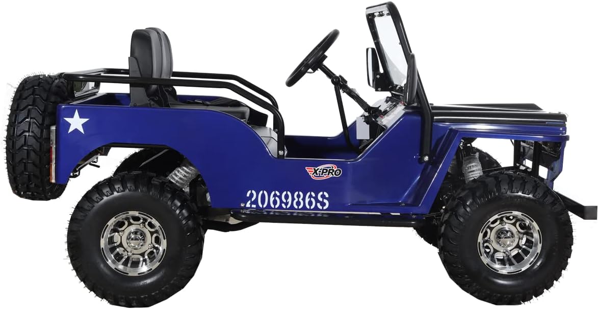 125cc Mini Jeep | Willys Edition | 3-Speed | Off Road | Gasoline Engine