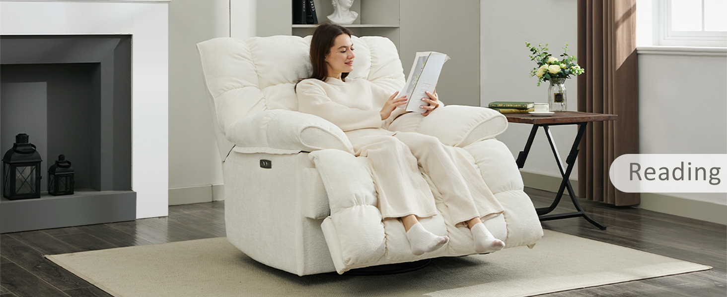 Oversized Rocker Recliner Chair