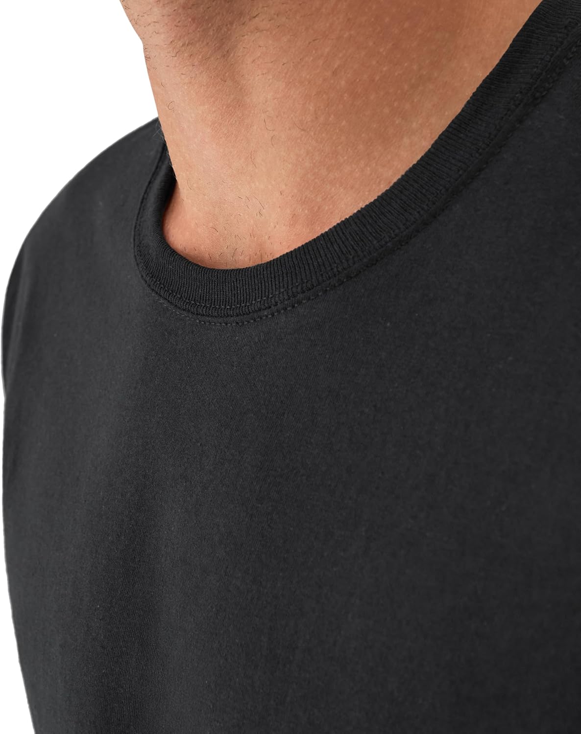Hanes men's stay-tucked cotton undershirts multipack