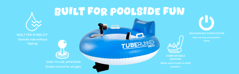 Built for poolside fun