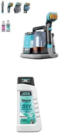 PX201 StainStriker Portable Carpet & Upholstery Cleaner, Spot, Stain, & Odor Eliminator, 3 Attachments, Perfect for Pets, Carpet, Area Rugs, Couches, Upholstery, Cars & More, White