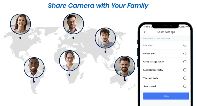 Share Camera with Family