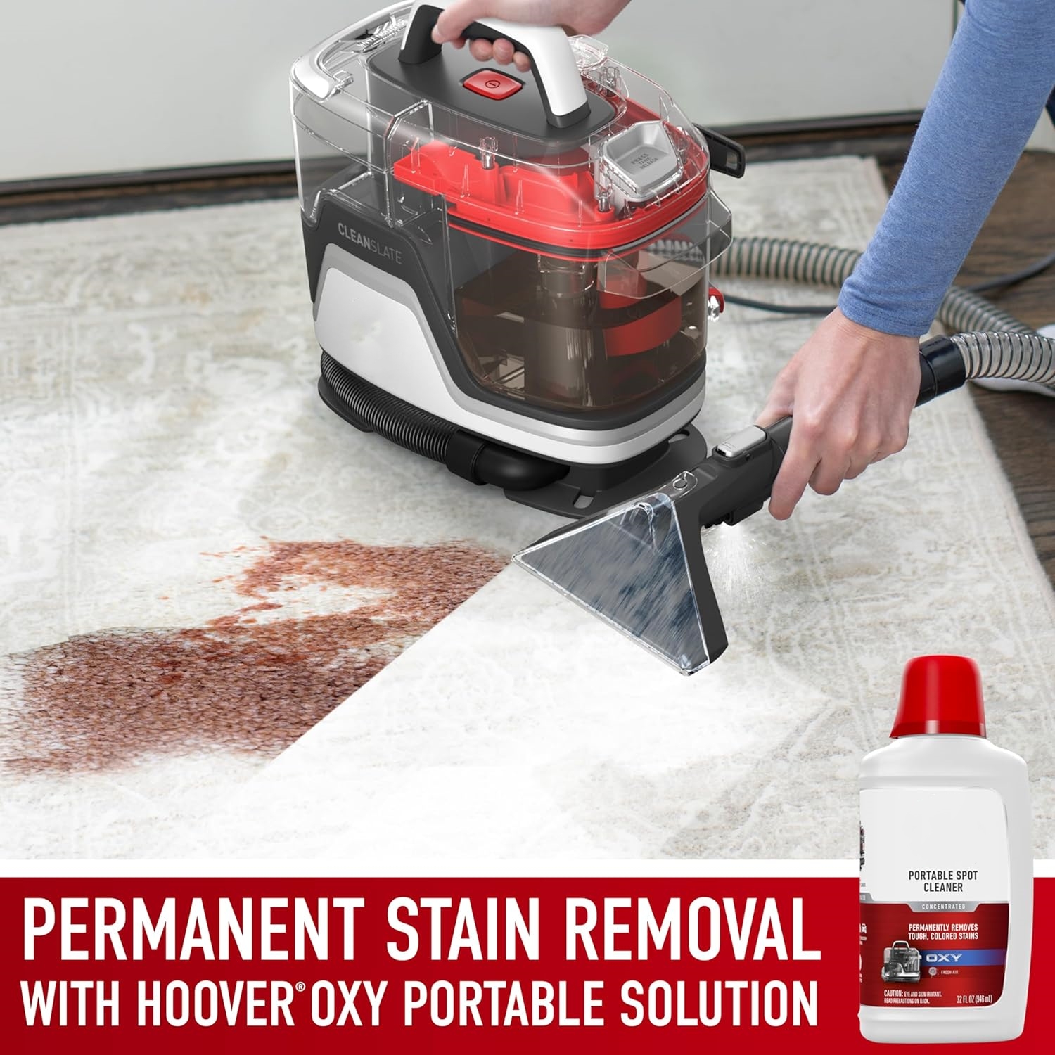 CleanSlate Plus Portable Carpet + Upholstery Spot Cleaner Machine