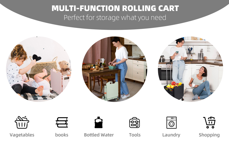 Katsuyoku Foldable Utility Cart