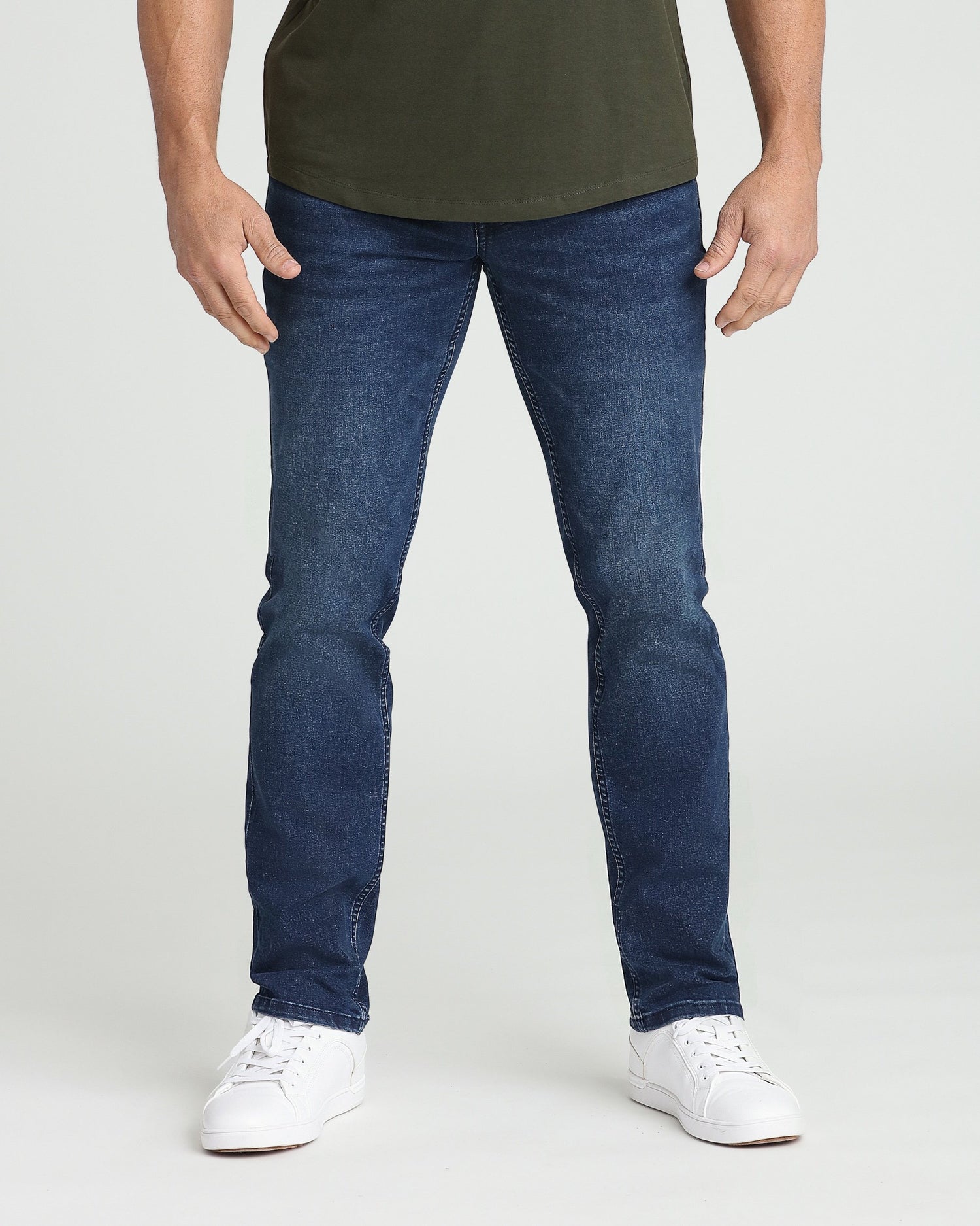 The OG Stretch Jean - Athletic Fit Knight - Dark Blue product image