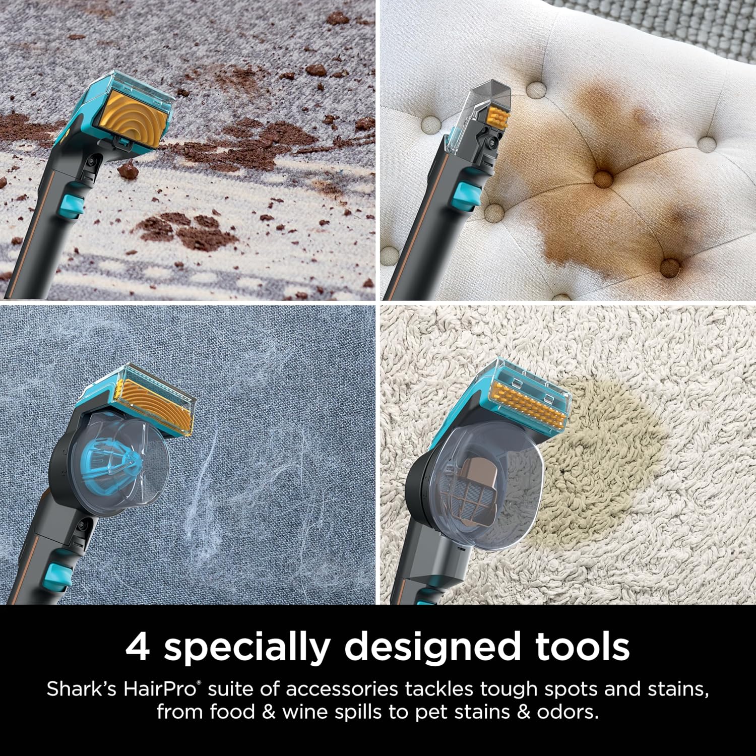 PX201 StainStriker Portable Carpet & Upholstery Cleaner, Spot, Stain, & Odor Eliminator, 3 Attachments, Perfect for Pets, Carpet, Area Rugs, Couches, Upholstery, Cars & More, White