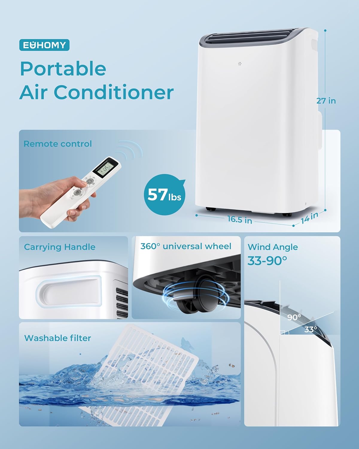 8,000 BTU Portable Air Conditioners