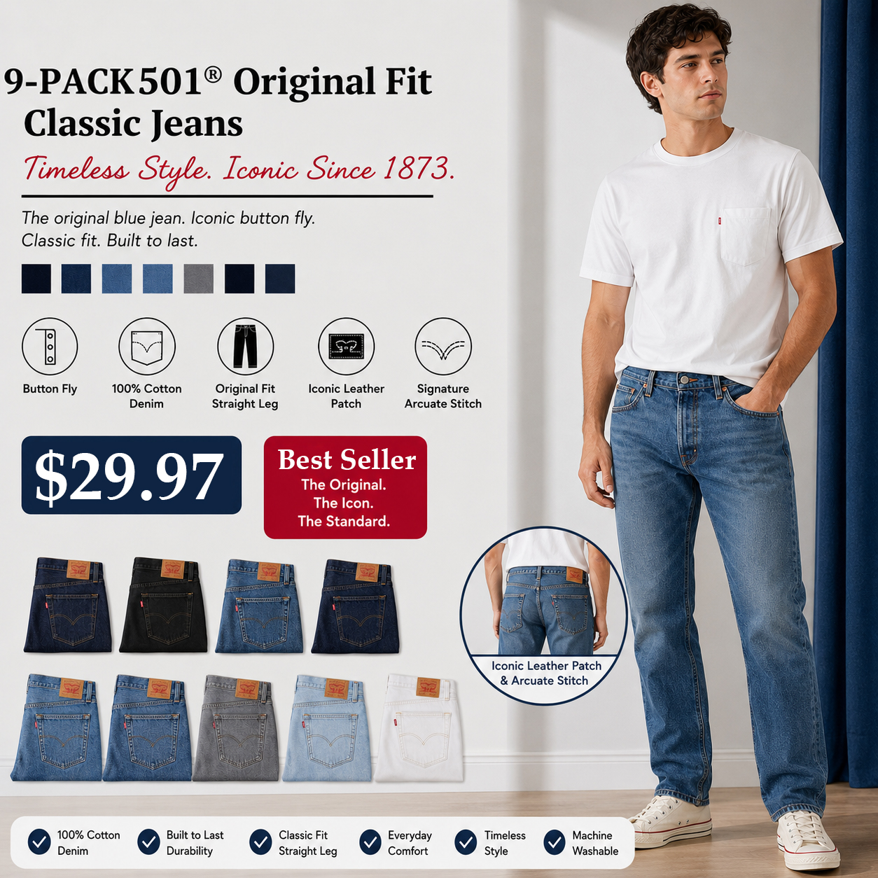 ORIGINAL FIT JEANS
