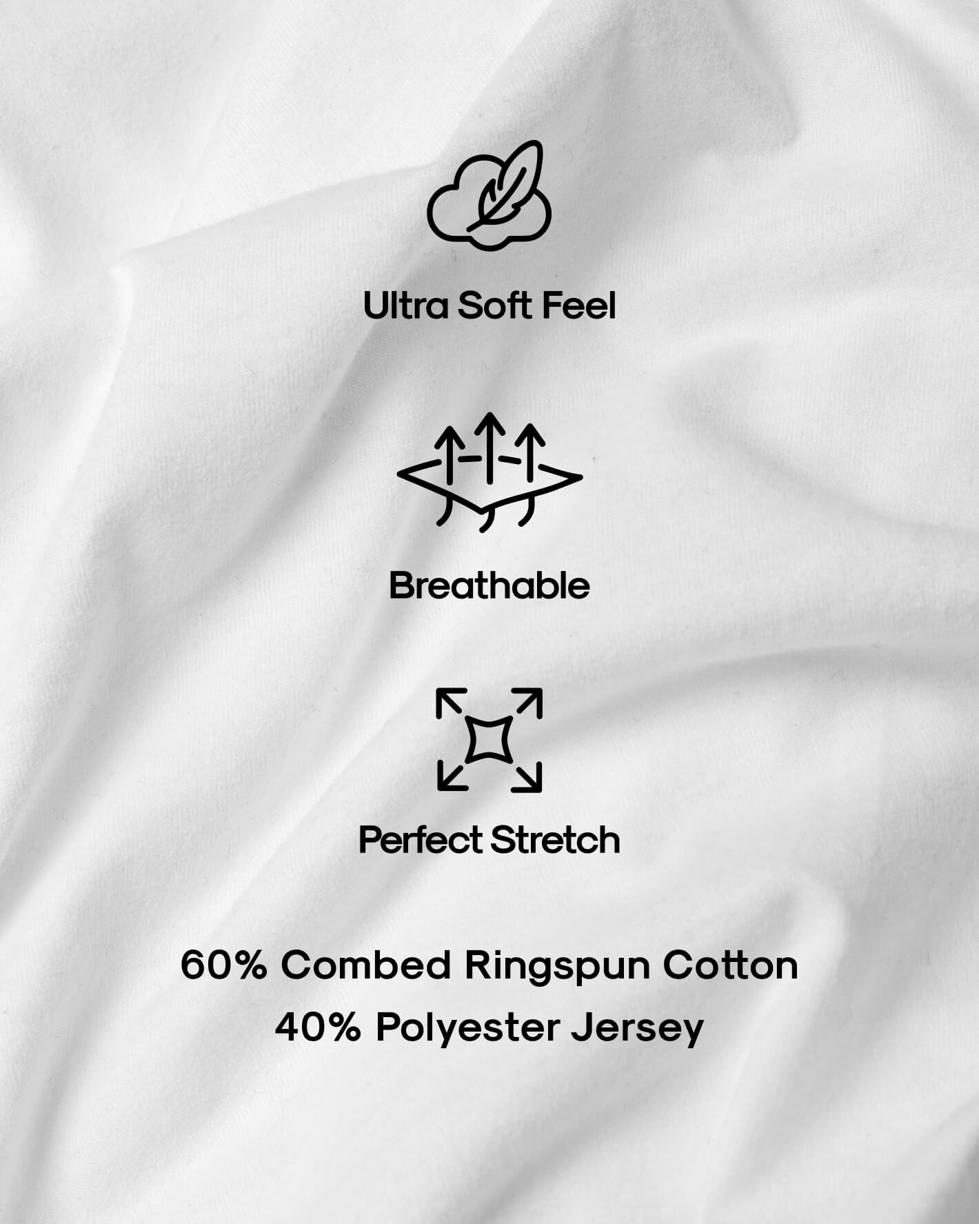 Men's Cotton Blend Classic Crew Neck T-Shirt - 6-Color Value Pack product image 9