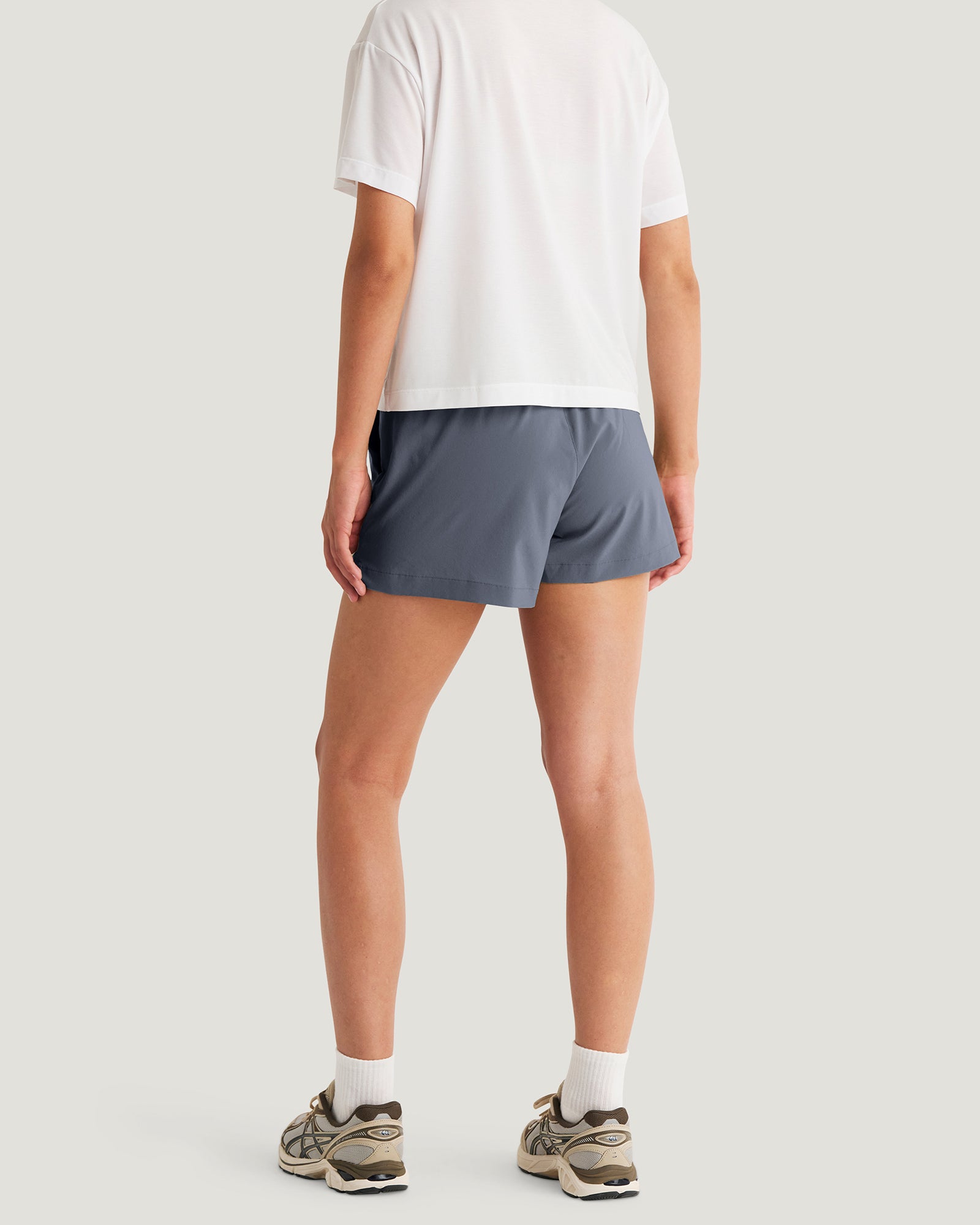Women's Lightweight Drift Short in Storm Cloud