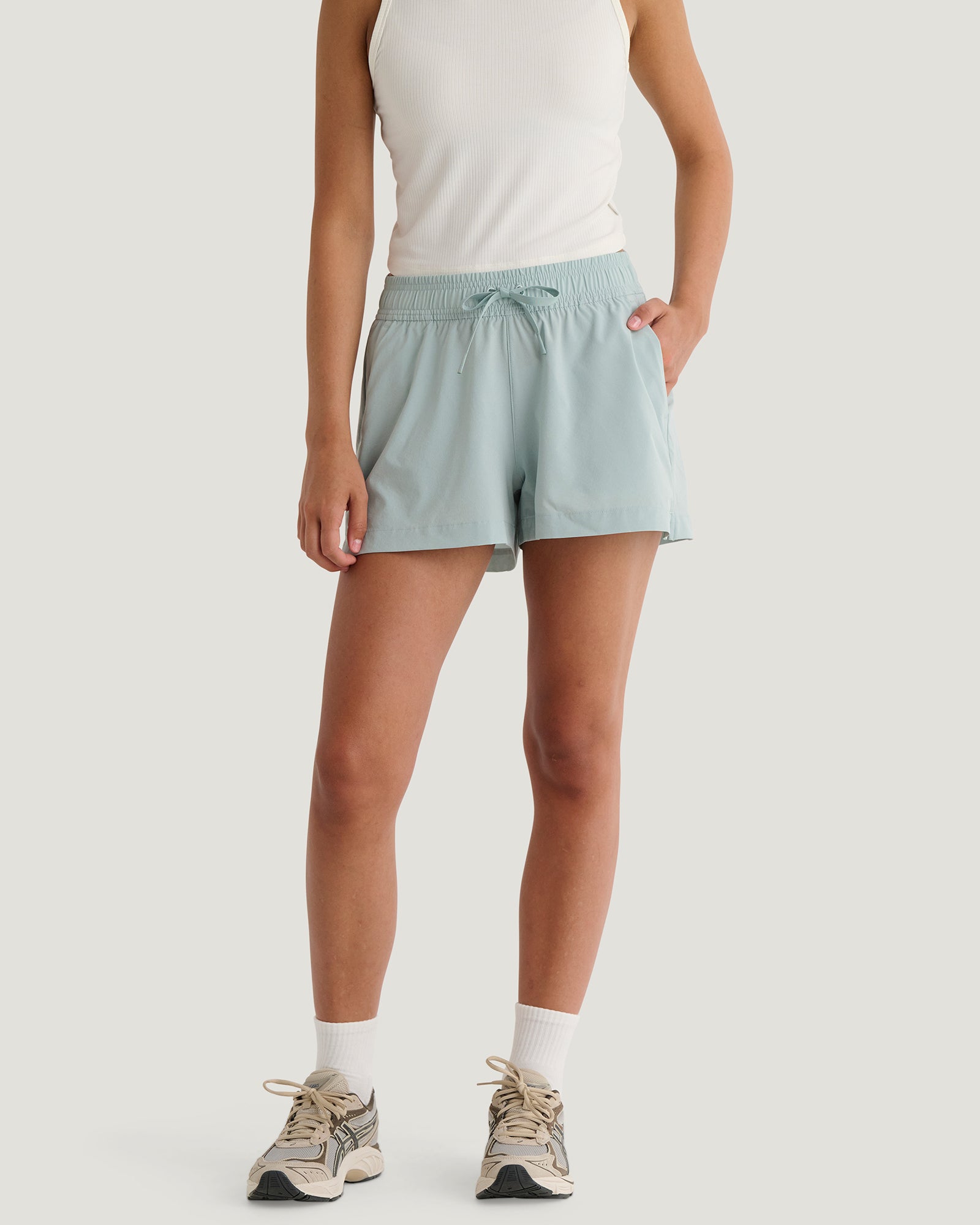 Women's Lightweight Drift Short in Ocean Mist
