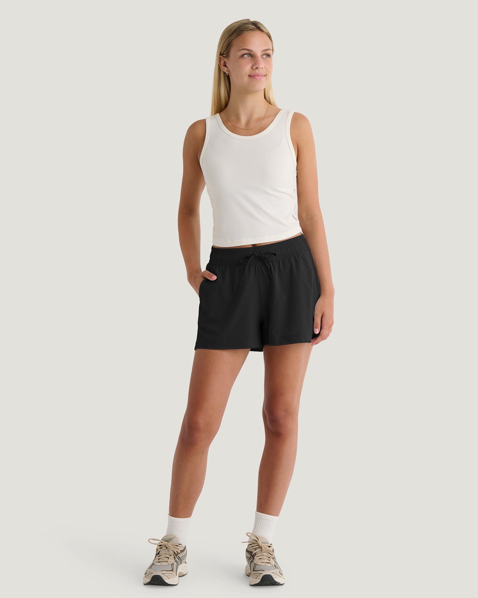 Women's Lightweight Drift Short in Black