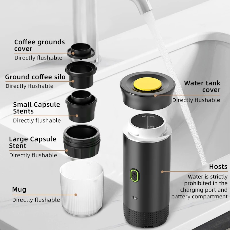 Convinient Portable Coffee Maker ☕🫘