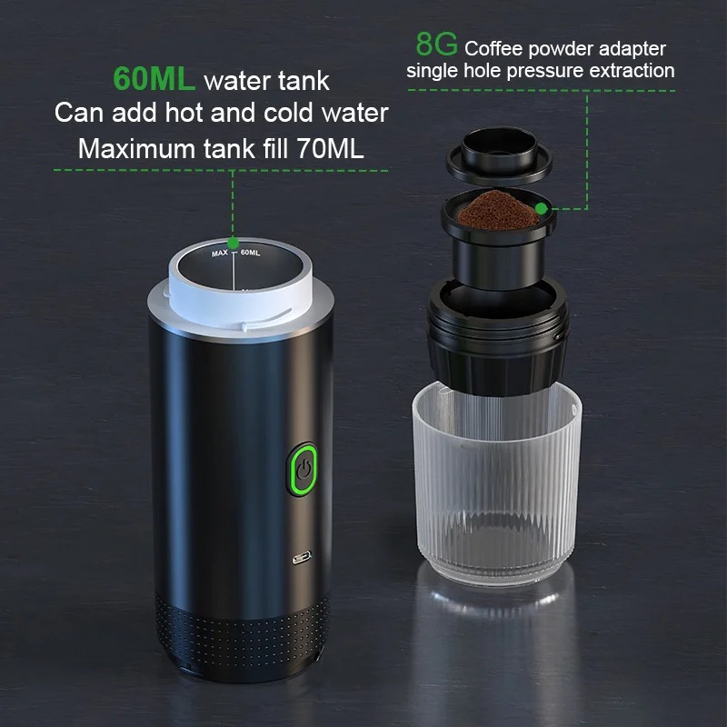 Convinient Portable Coffee Maker ☕🫘