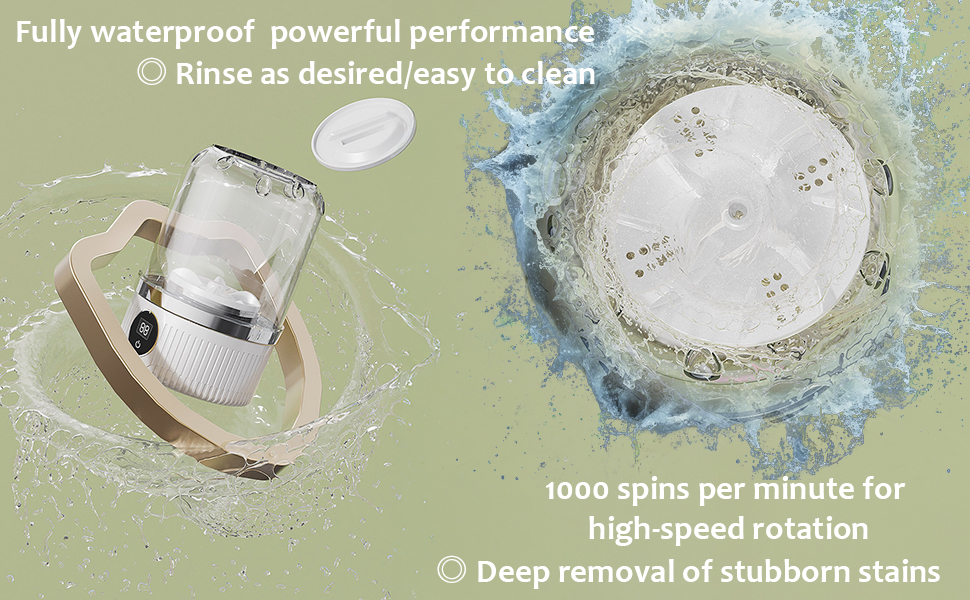 Portable Mini Washing Machine