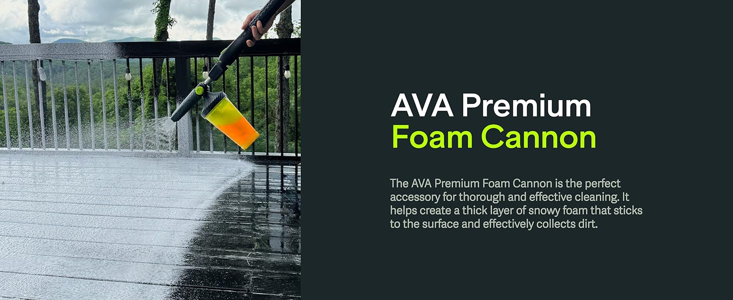AVA Premium Foam Cannon