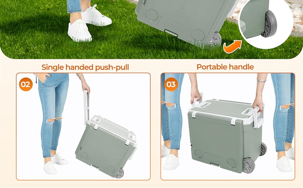 Camping ice box