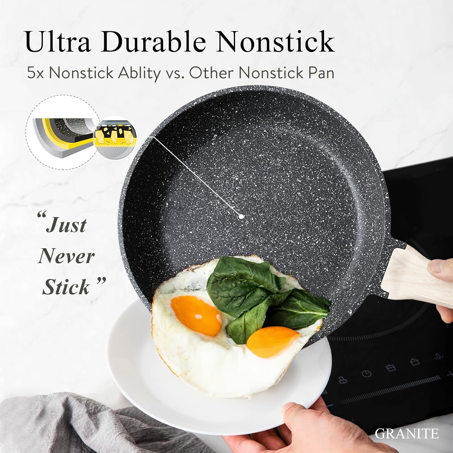 21Pcs Pots and Pans Set
