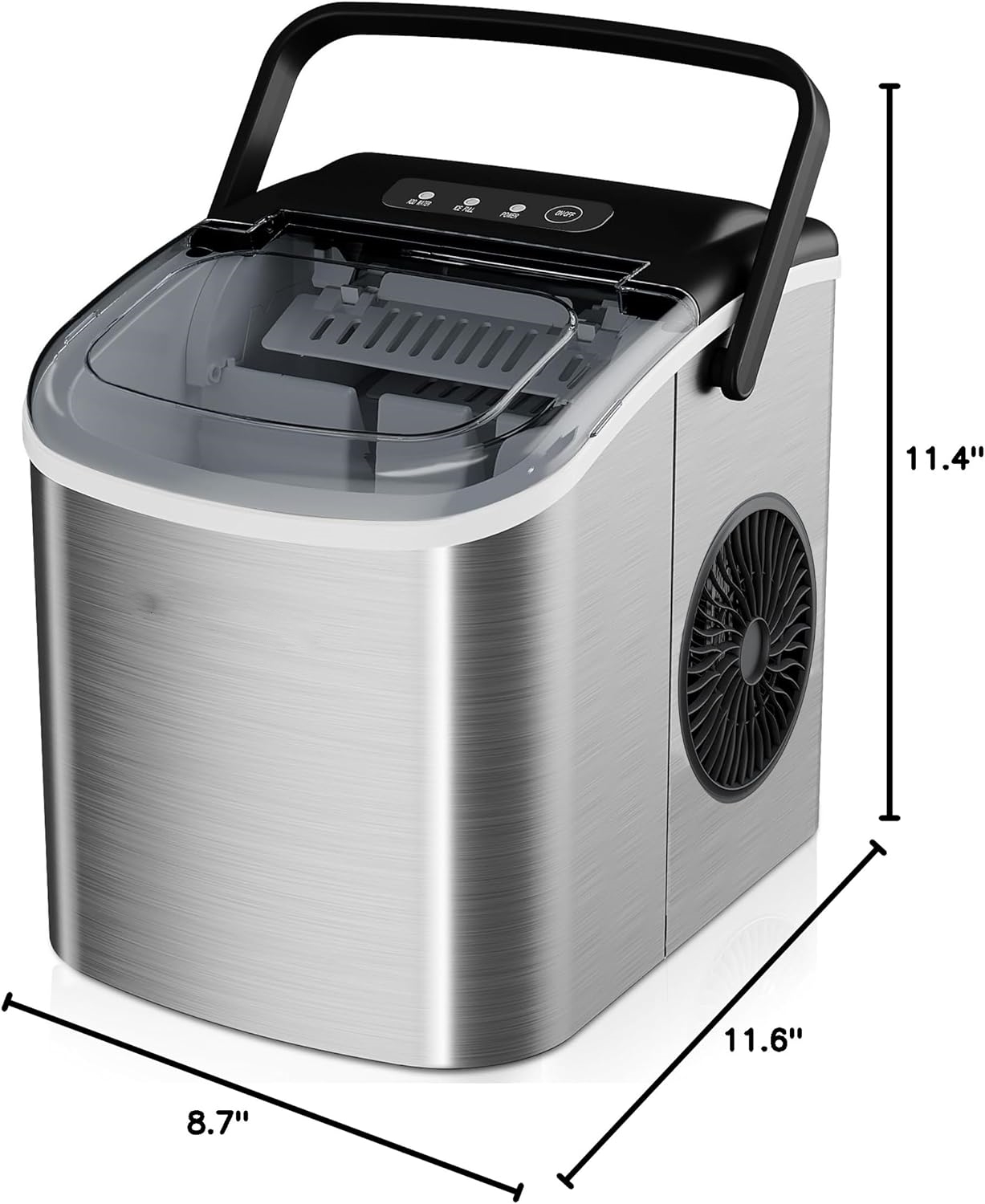 Ice Maker Countertop with Handle