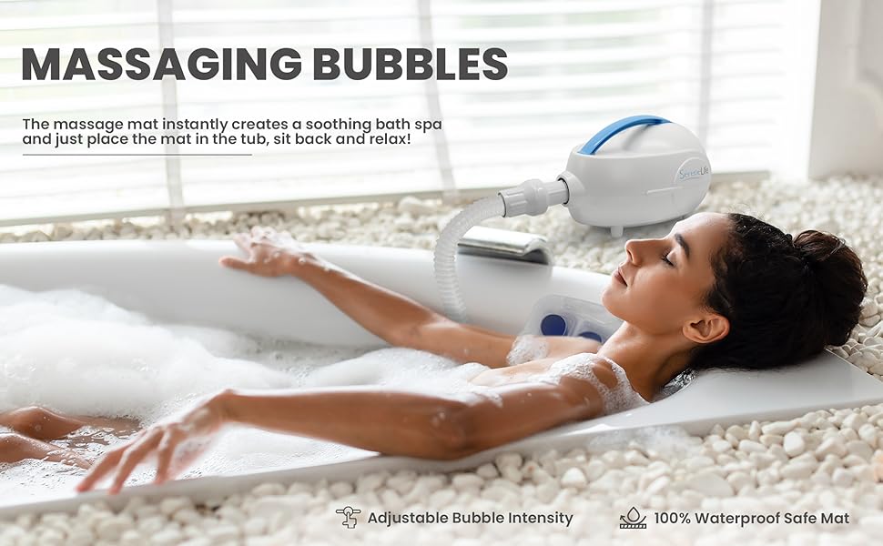 Electric Bathtub Bubble Massage Mat;Massage Mat;Bubble Massage Mat;Bubblel;Bathtub;Spa;Full Body;