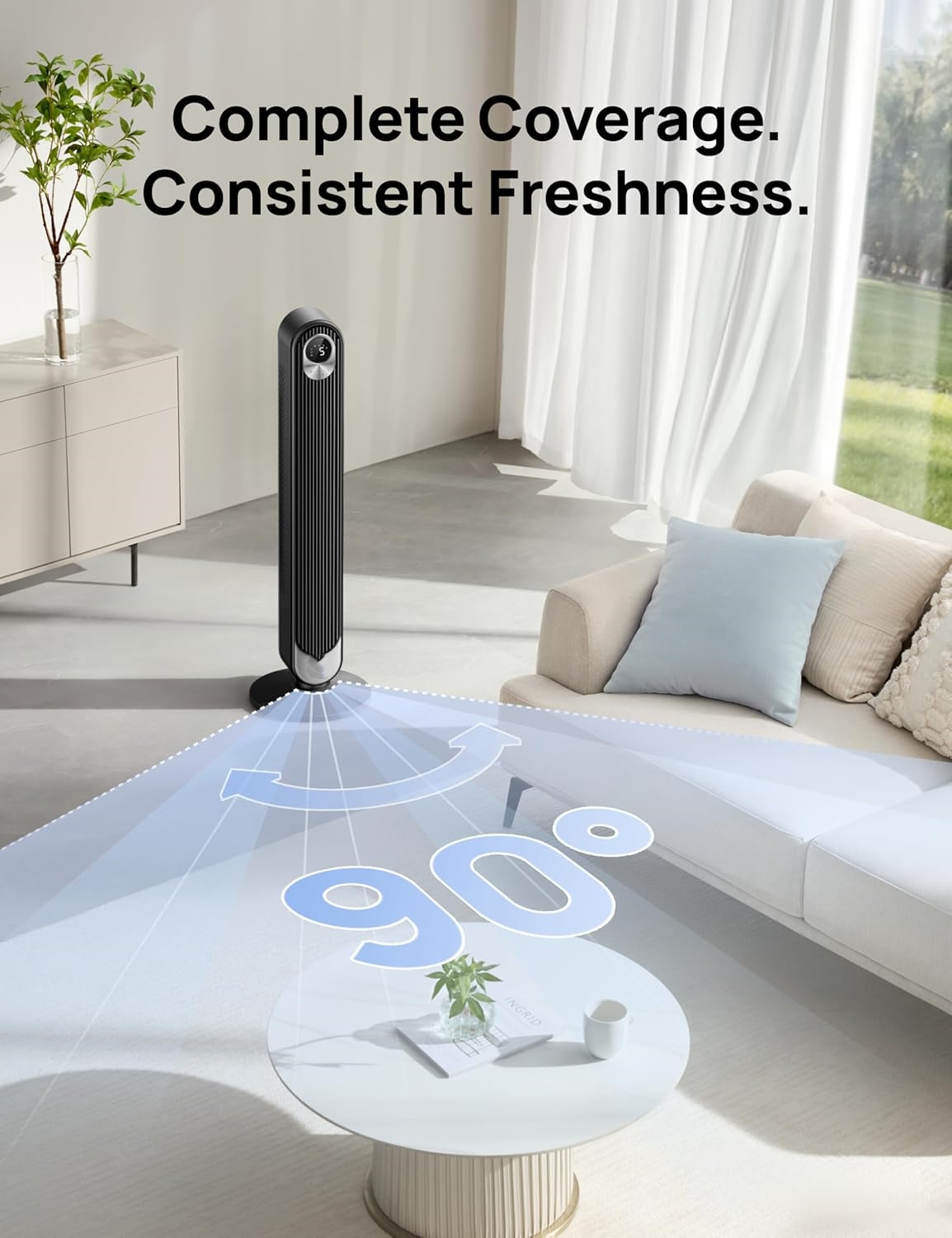 Dreo Tower Fan for Bedroom