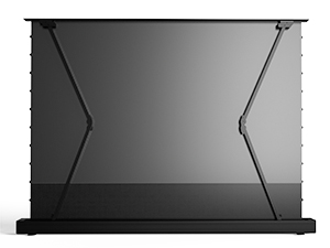 floor rising screen