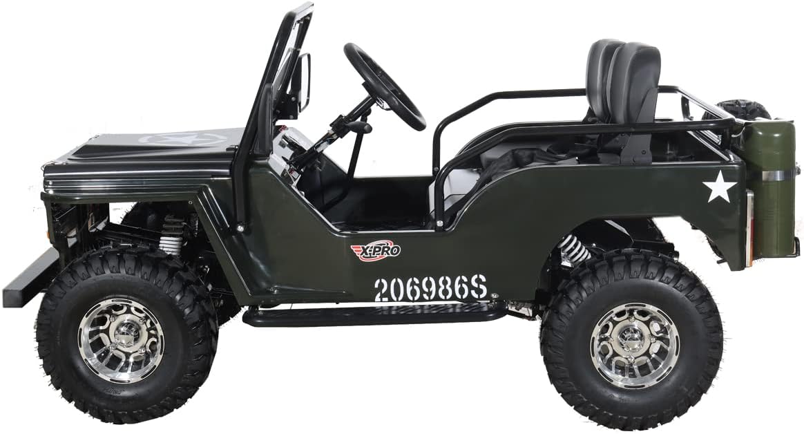 125cc Mini Jeep | Willys Edition | 3-Speed | Off Road | Gasoline Engine